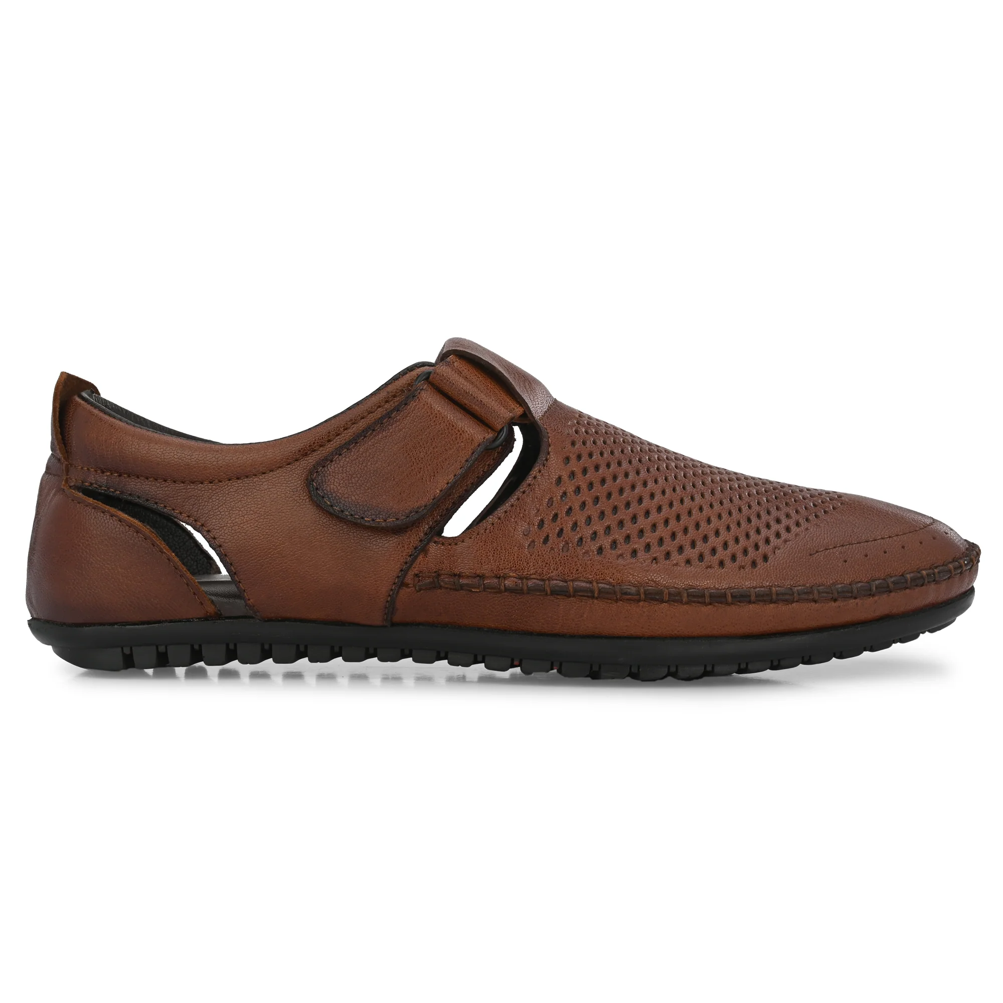 Egoss Leather Casual Slip On Shoes For Men - Image 13