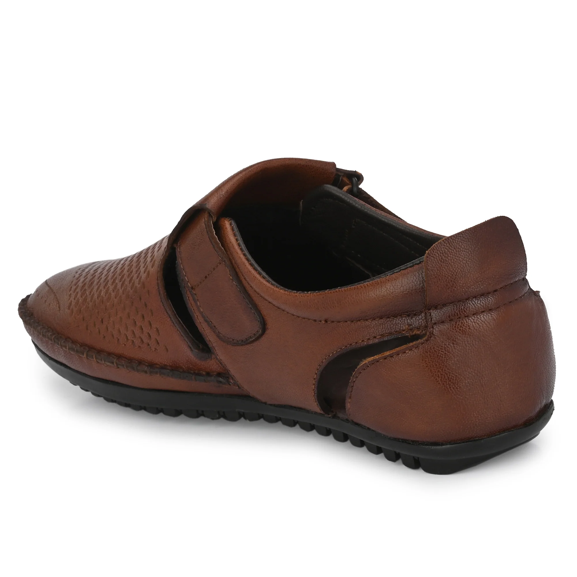 Egoss Leather Casual Slip On Shoes For Men - Image 15