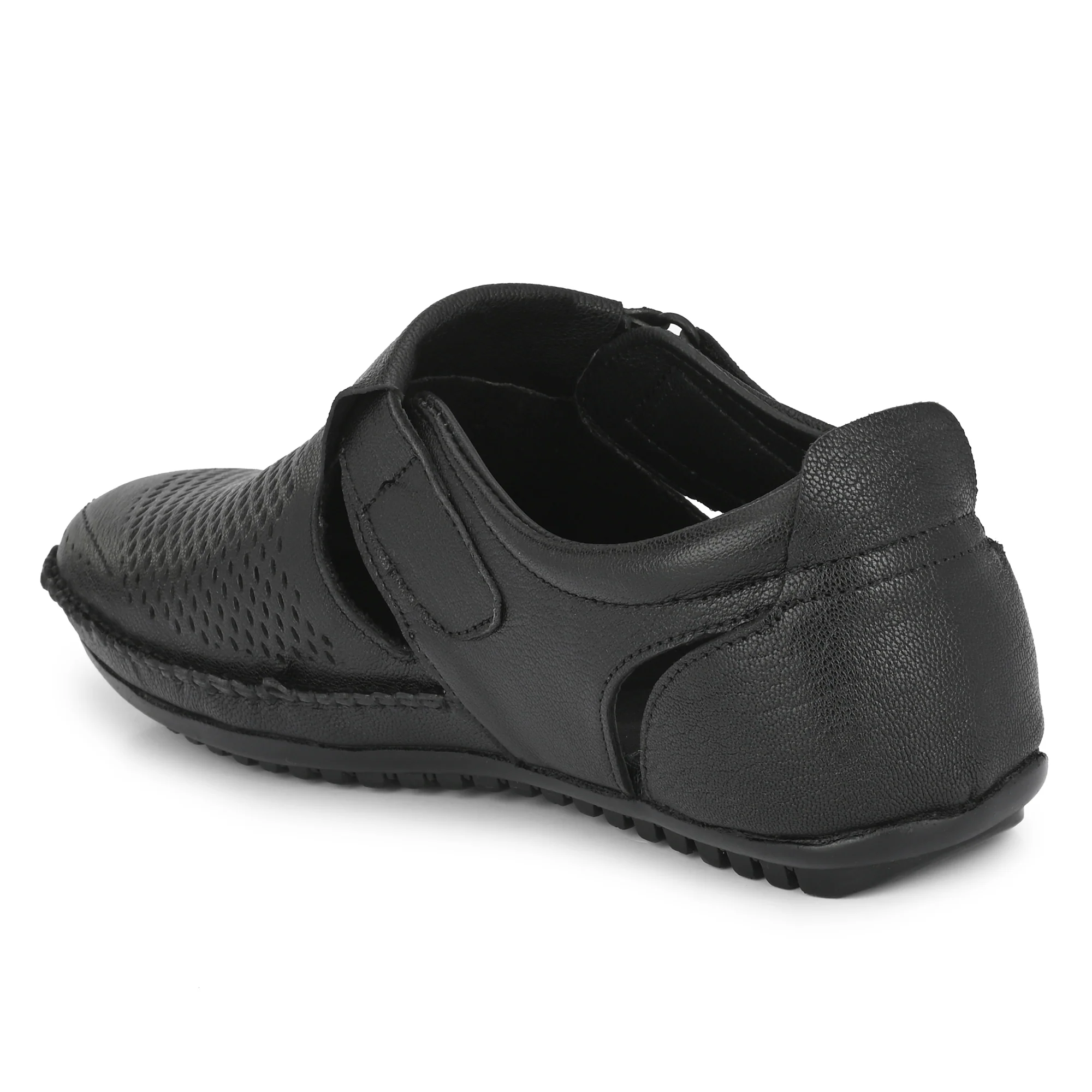 Egoss Leather Casual Slip On Shoes For Men - Image 5