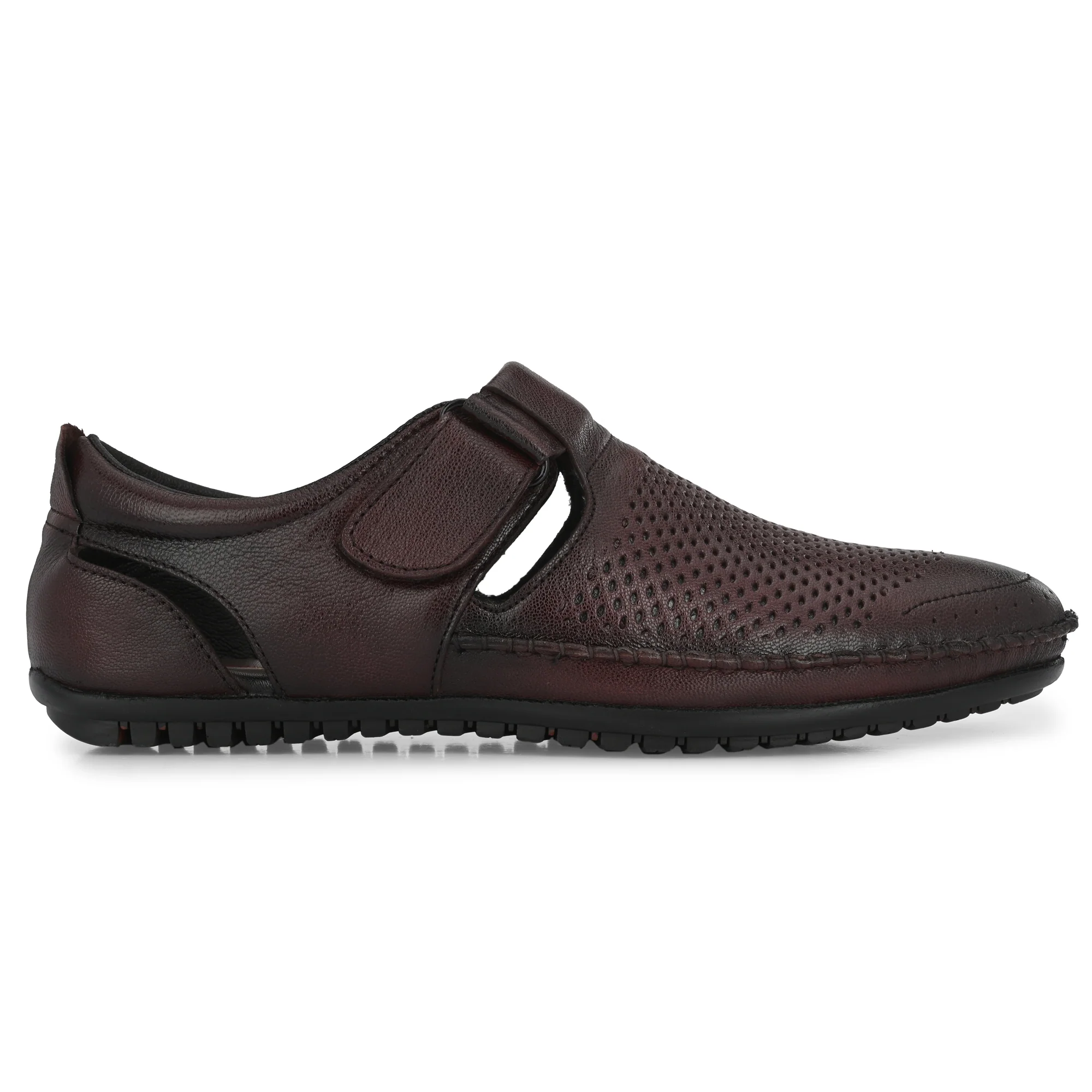 Egoss Leather Casual Slip On Shoes For Men - Image 9