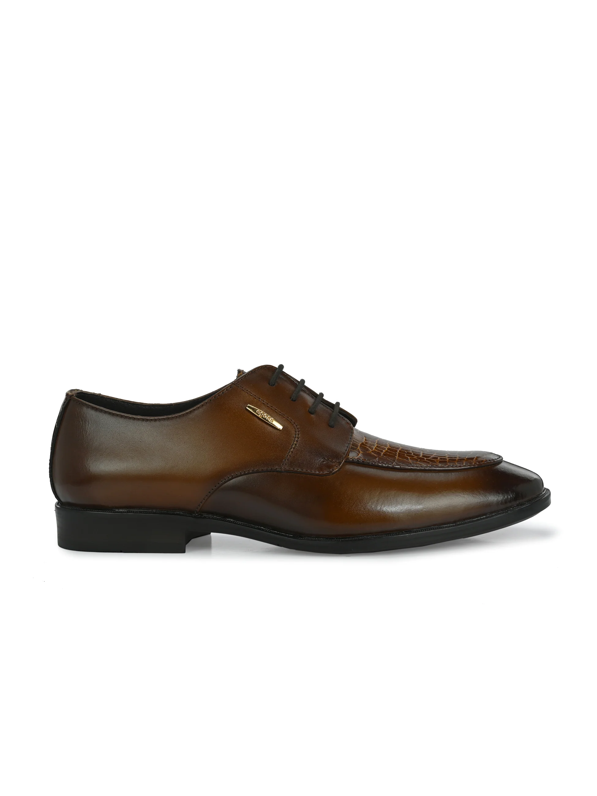 Egoss Platinum Lace-Up Shoes For Men - Image 5