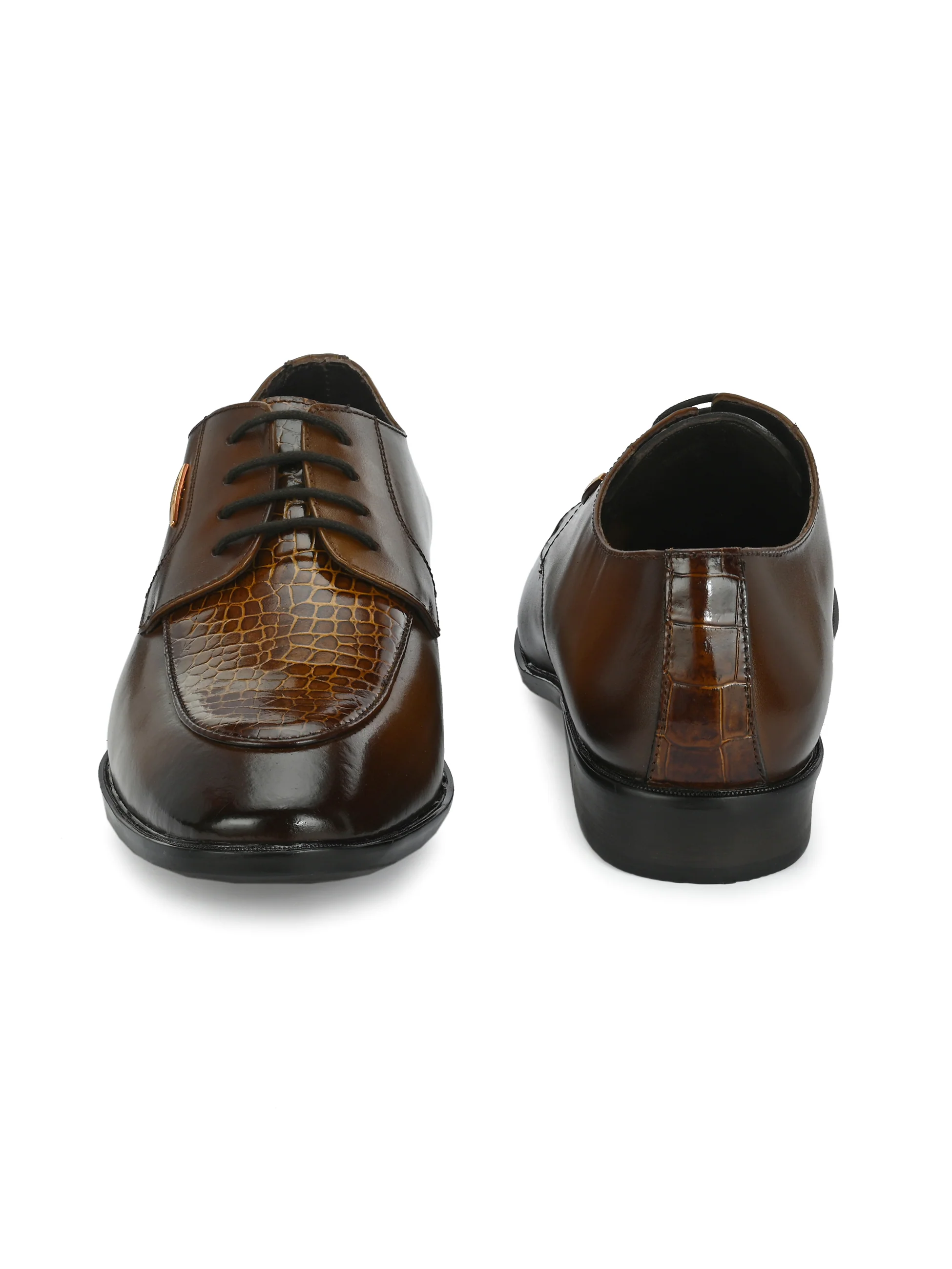 Egoss Platinum Lace-Up Shoes For Men - Image 7