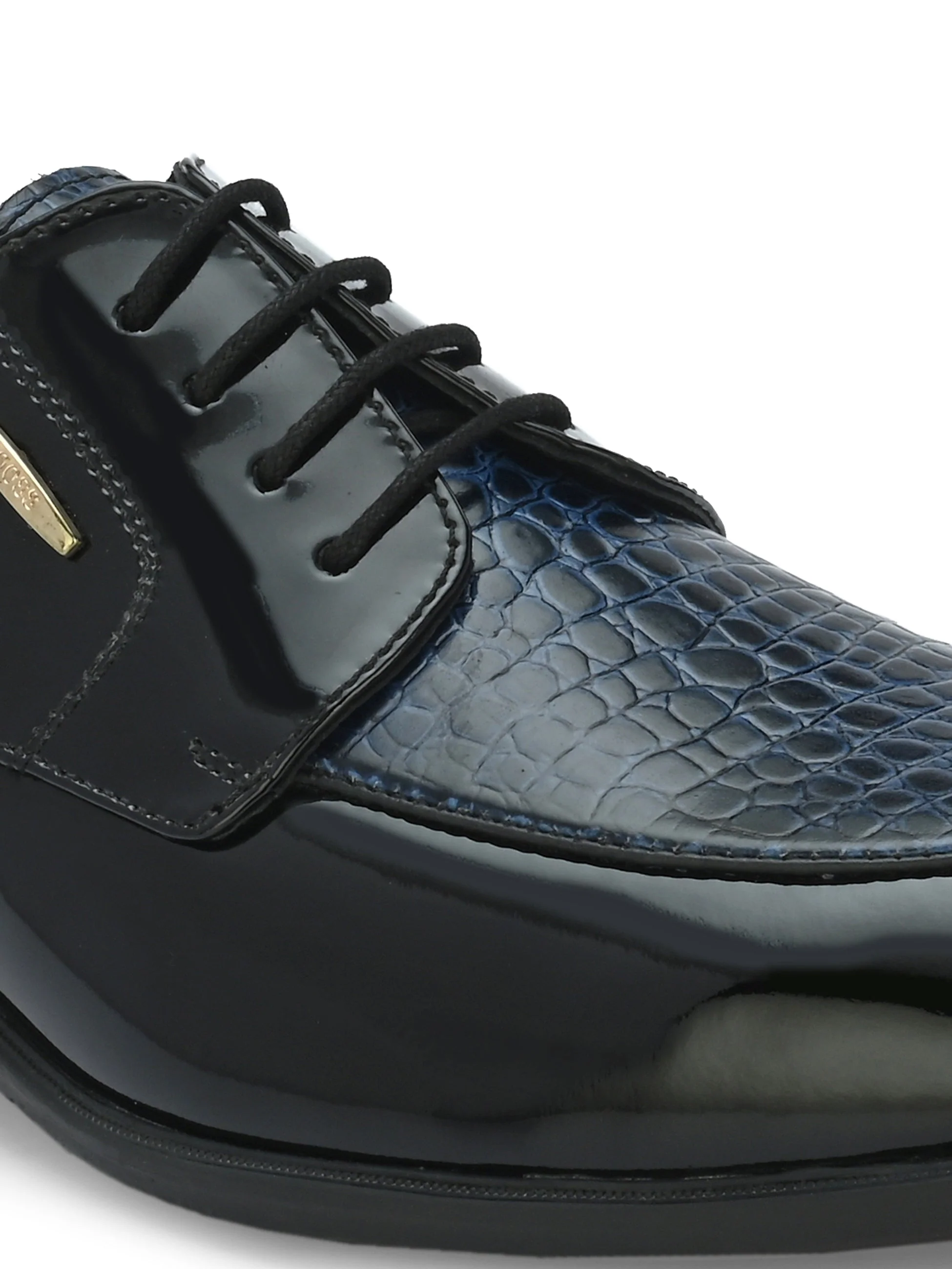 Egoss Platinum Lace-Up Shoes For Men - Image 9