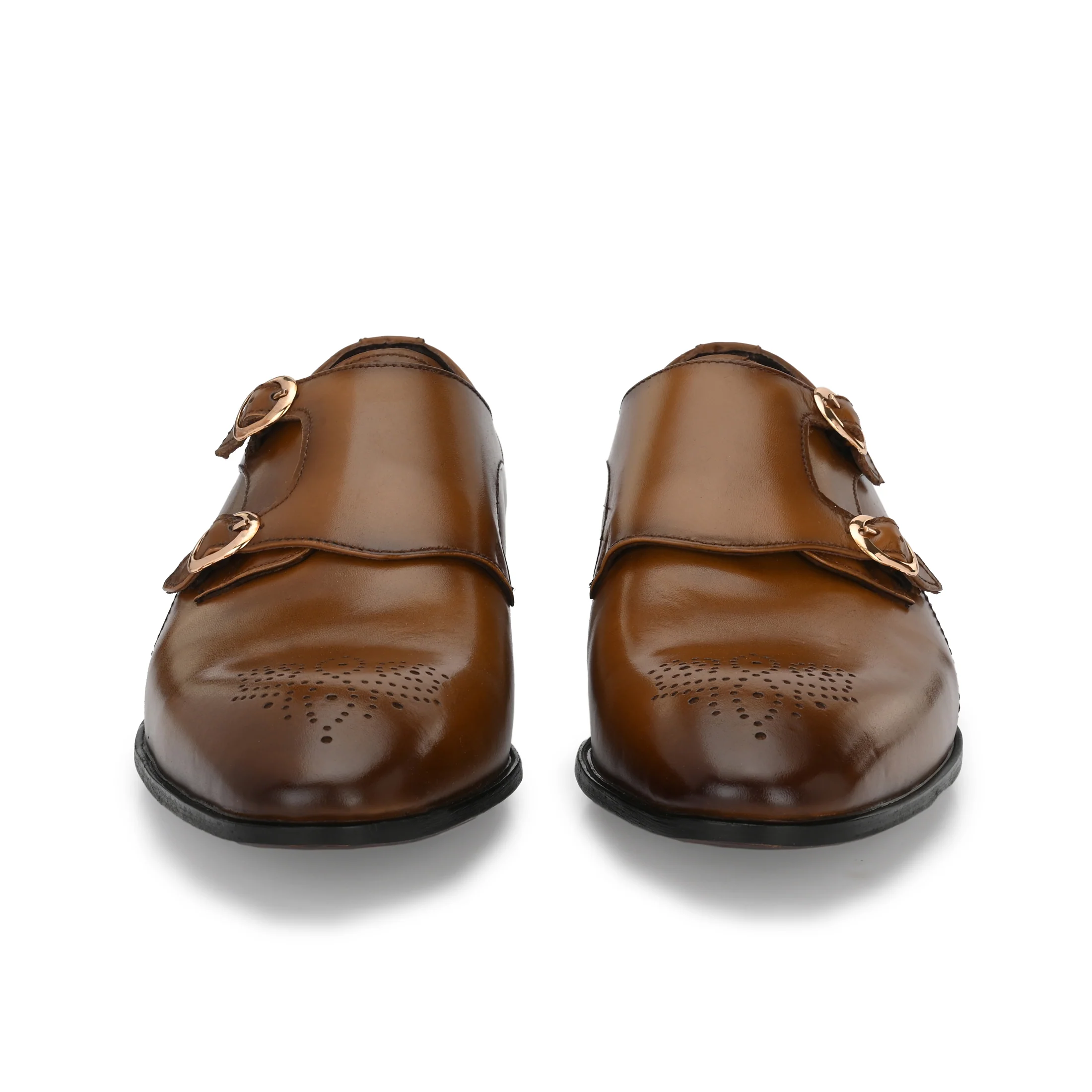 Formal Leather Buckled Shoes For Men - Image 4