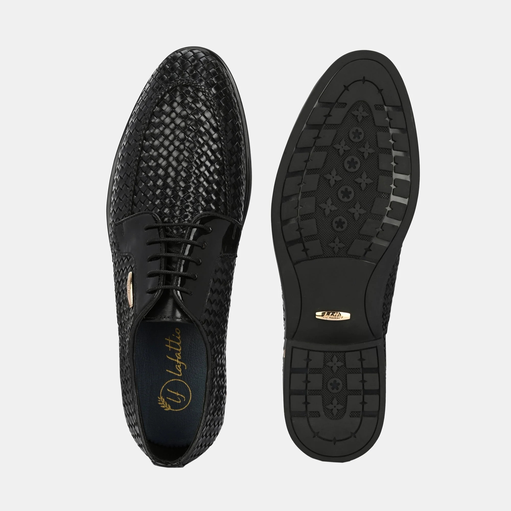 Hand-Woven Lace-Up Shoes by Lafattio - Image 7