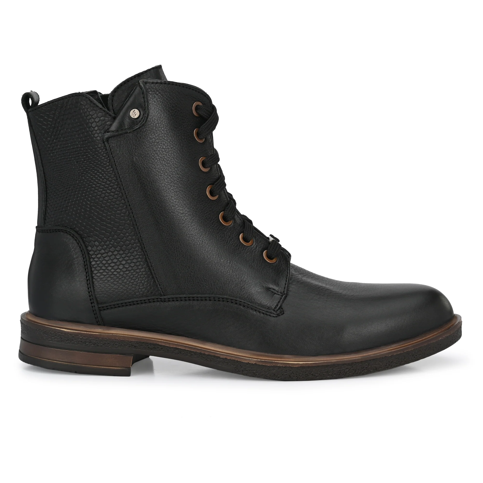 Egoss High Length Biker Boots For Men - Leather Boots - Image 10