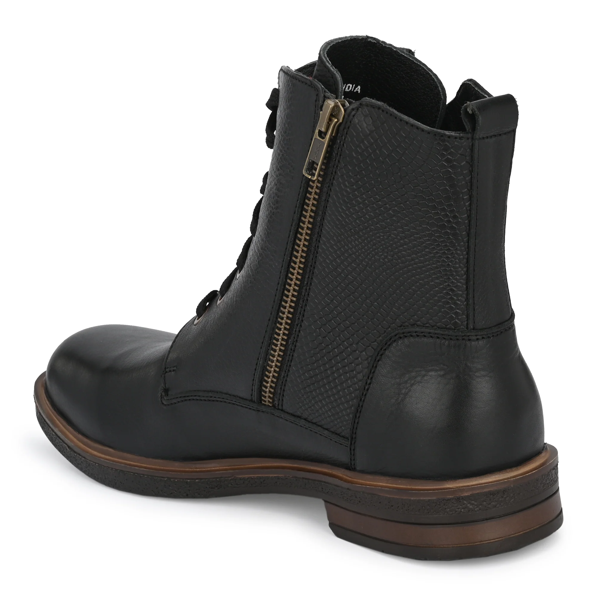 Egoss High Length Biker Boots For Men - Leather Boots - Image 11