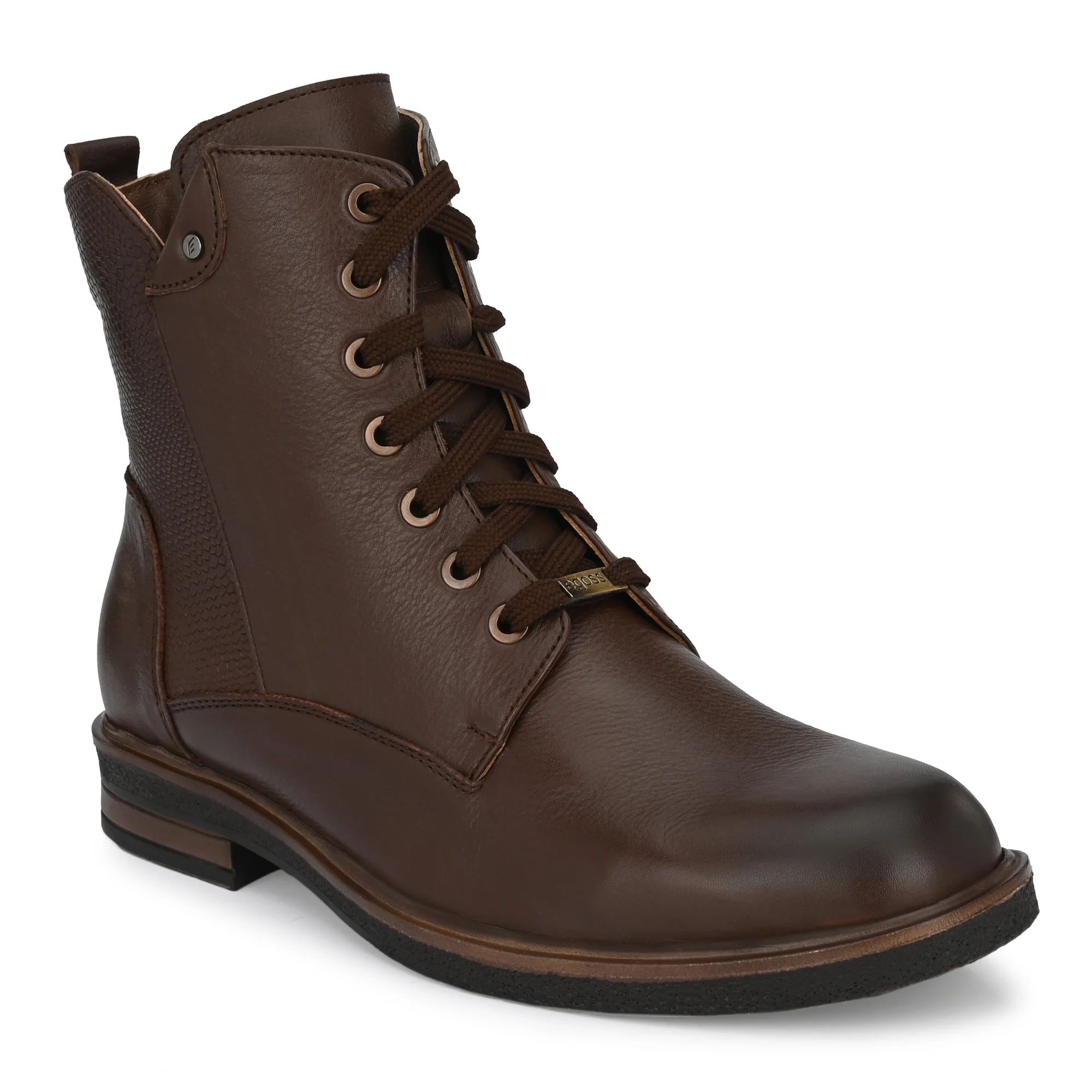 Egoss High Length Biker Boots For Men - Leather Boots - Image 3