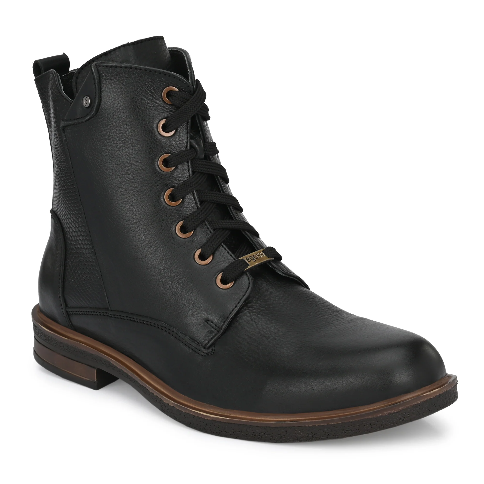 Egoss High Length Biker Boots For Men - Leather Boots - Image 9