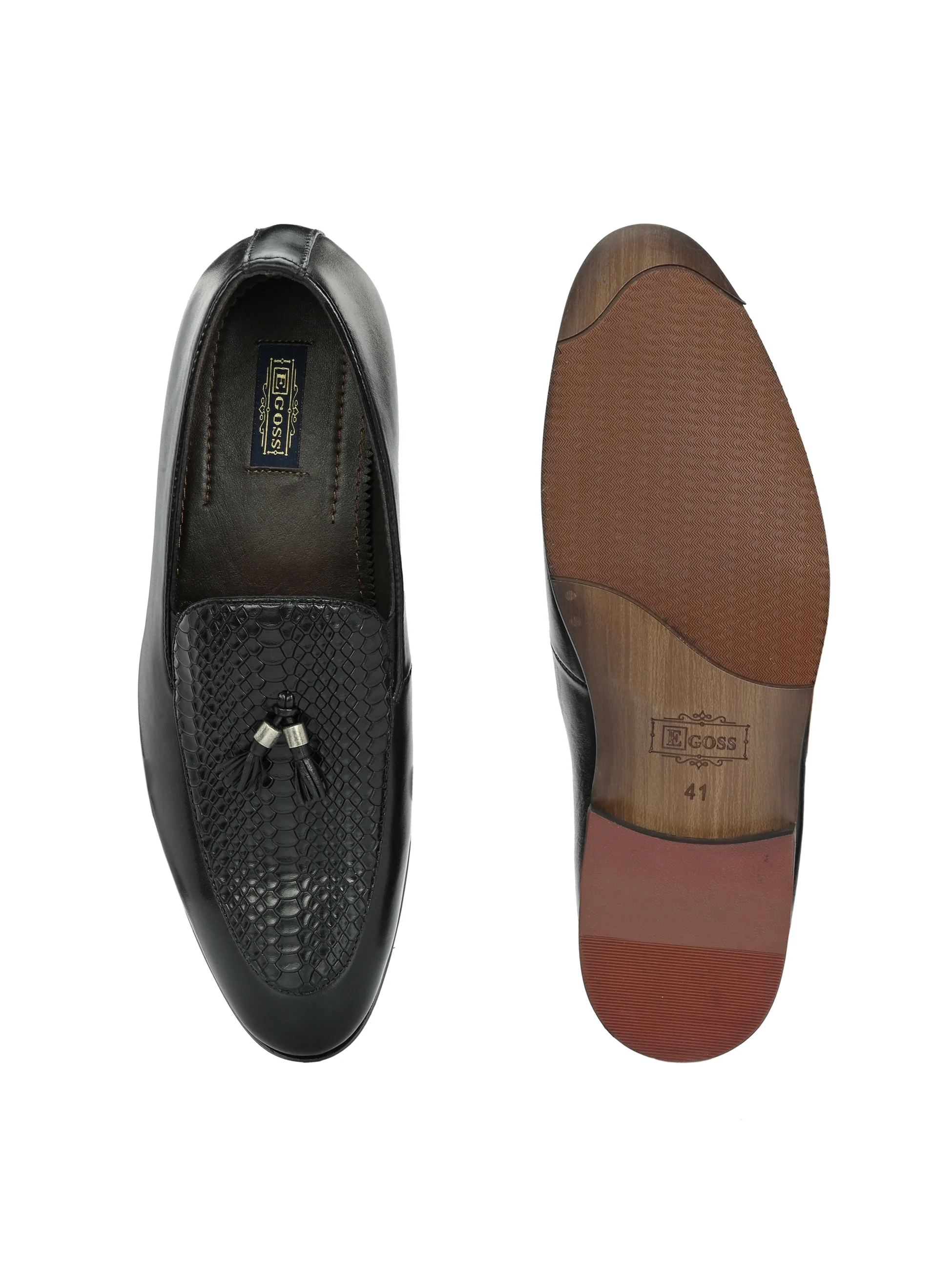 Egoss Formal Tassel Loafers For Men - Image 15