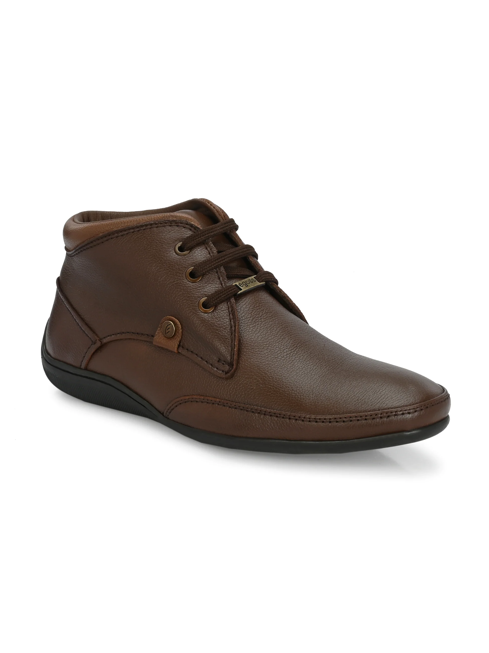 Egoss Leather Casual Boots For Men - Image 12