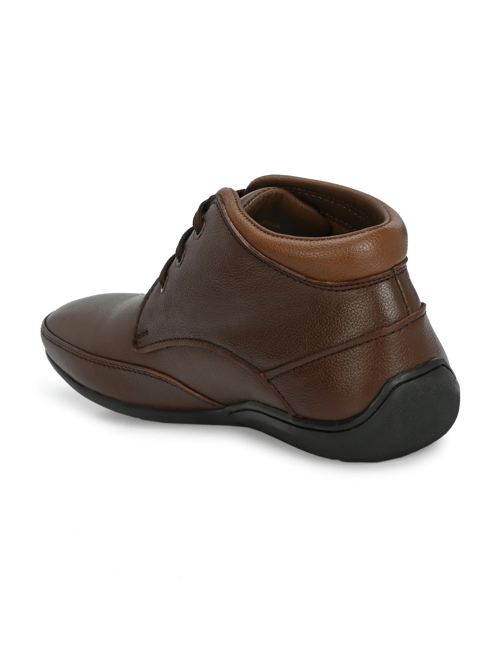 Egoss Leather Casual Boots For Men - Image 14