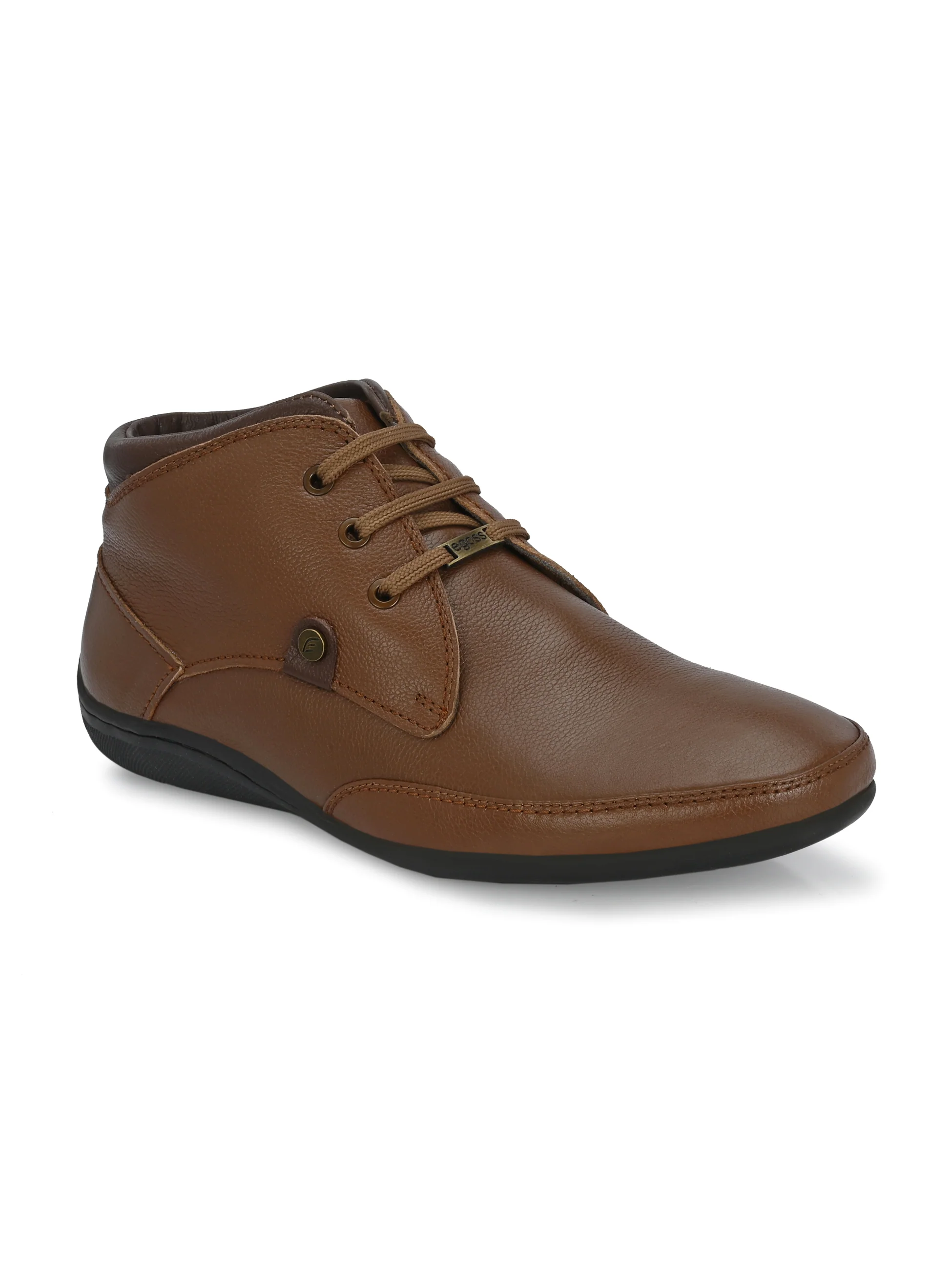 Egoss Leather Casual Boots For Men - Image 20