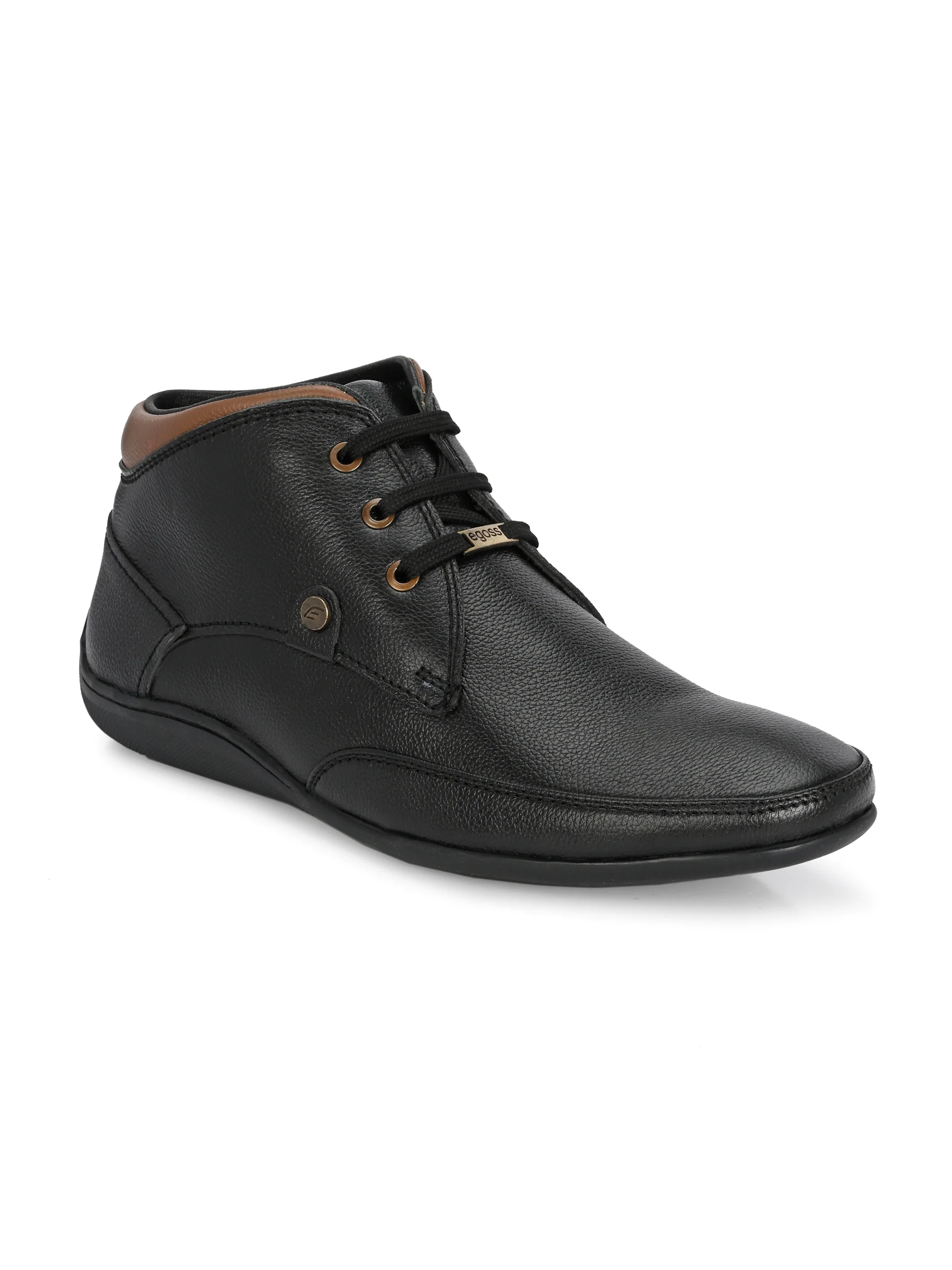 Egoss Leather Casual Boots For Men - Image 4