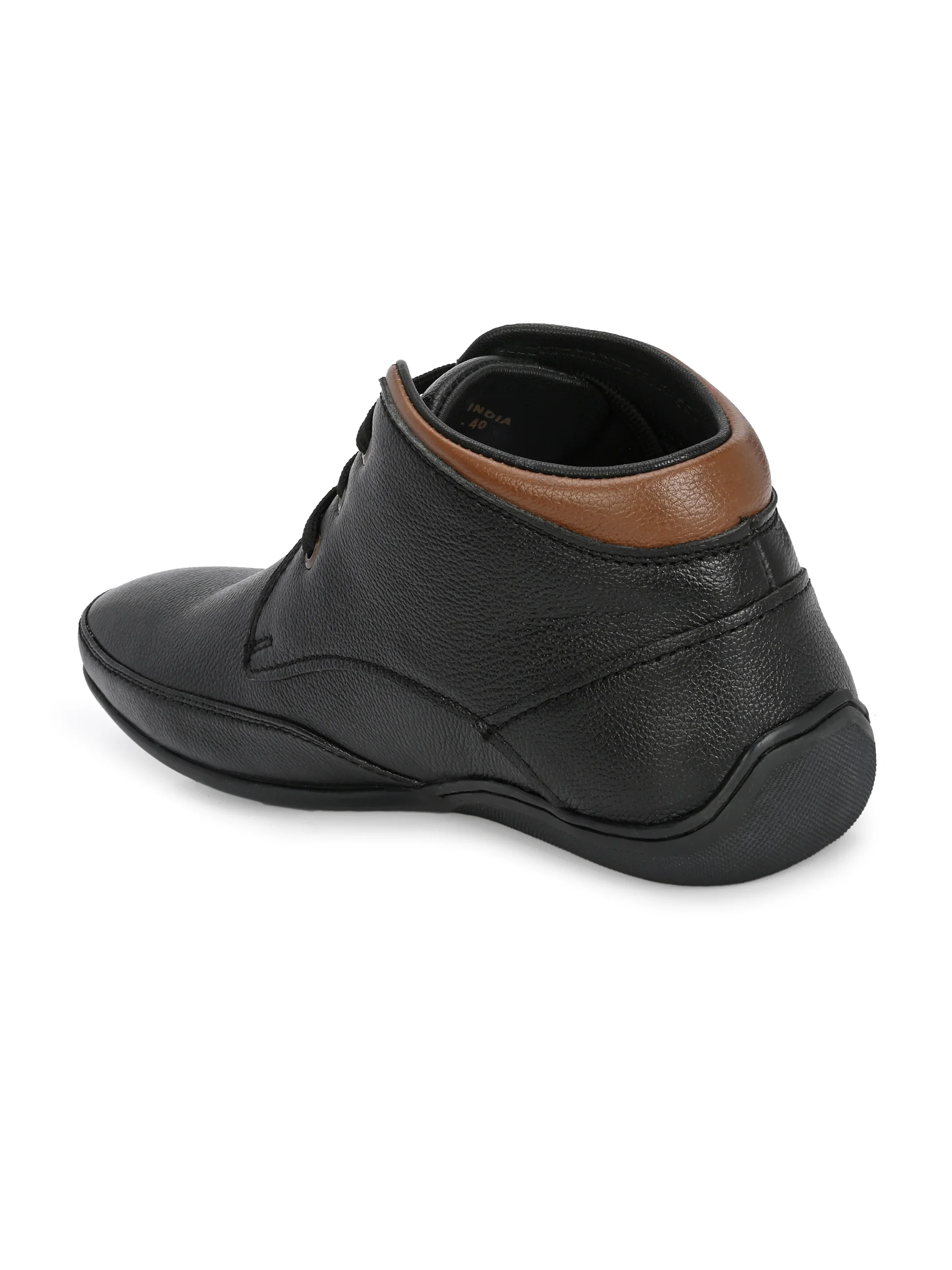 Egoss Leather Casual Boots For Men - Image 6