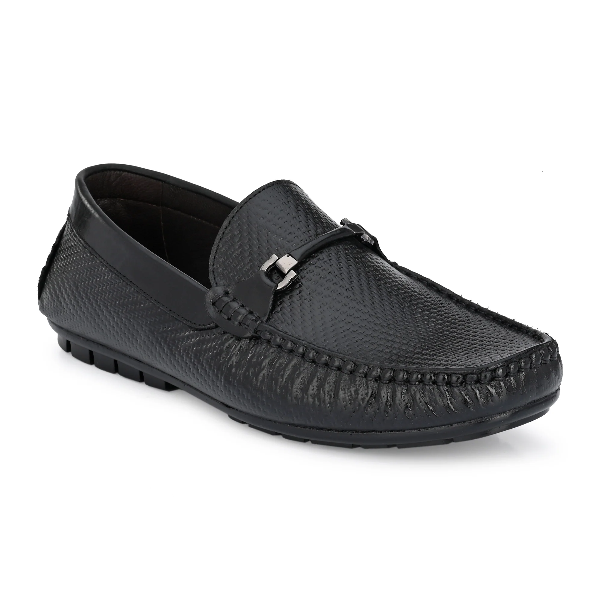 Men Buckled Formal Loafers - Image 11
