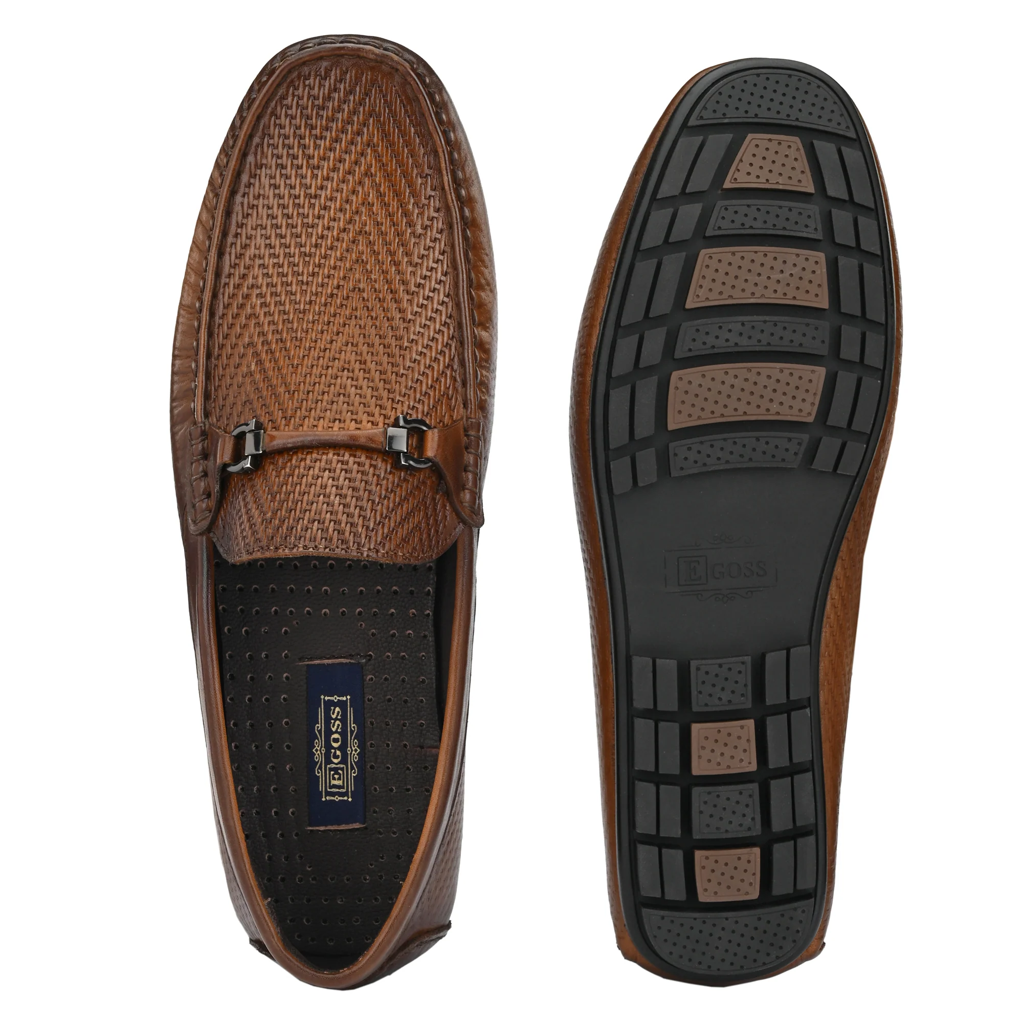 Men Buckled Formal Loafers - Image 4