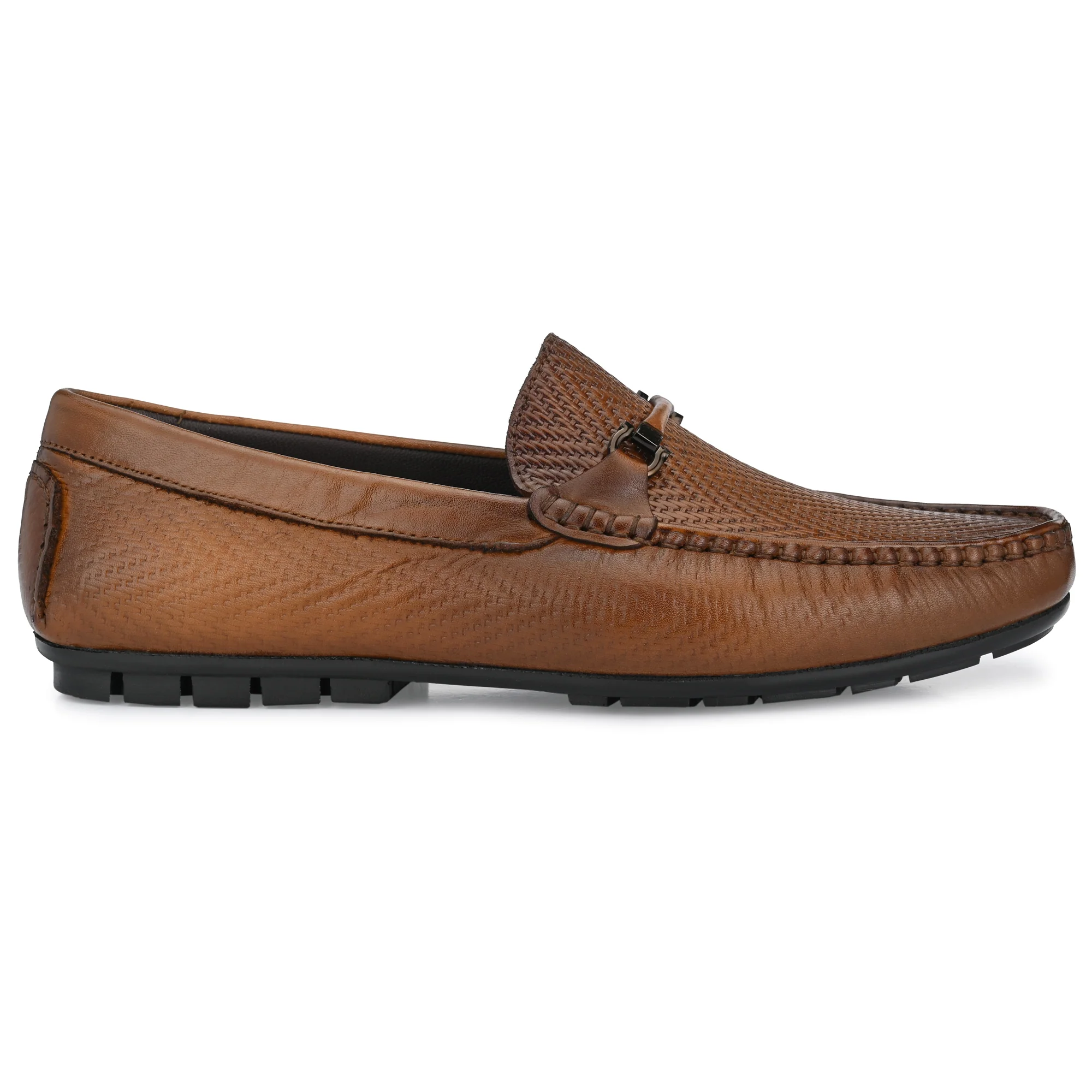 Men Buckled Formal Loafers - Image 5