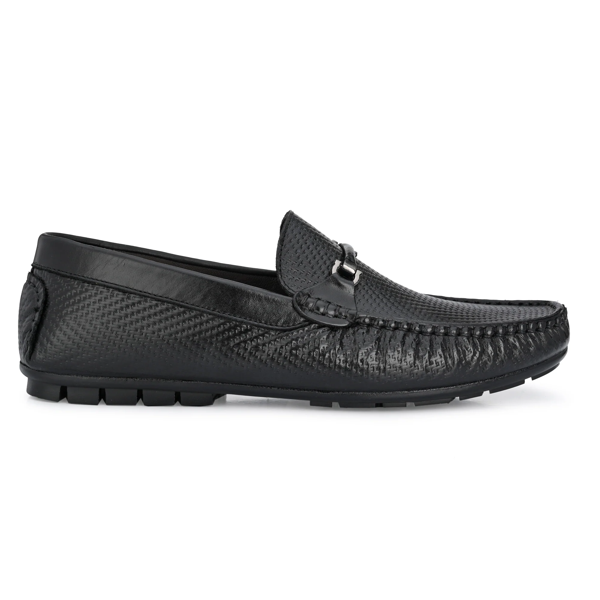 Men Buckled Formal Loafers - Image 8