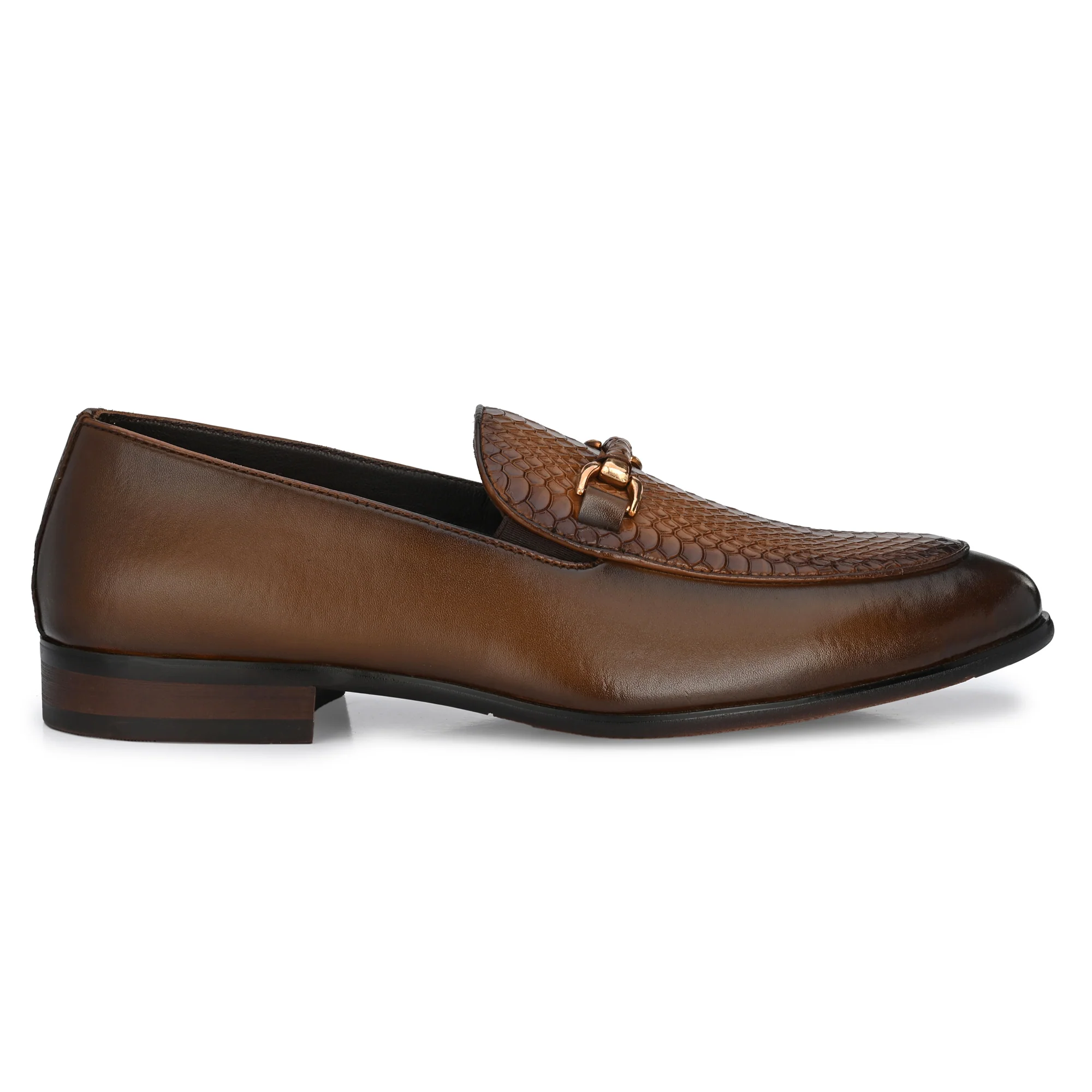 Egoss Imprinted Buckled Loafers For Men - Image 10