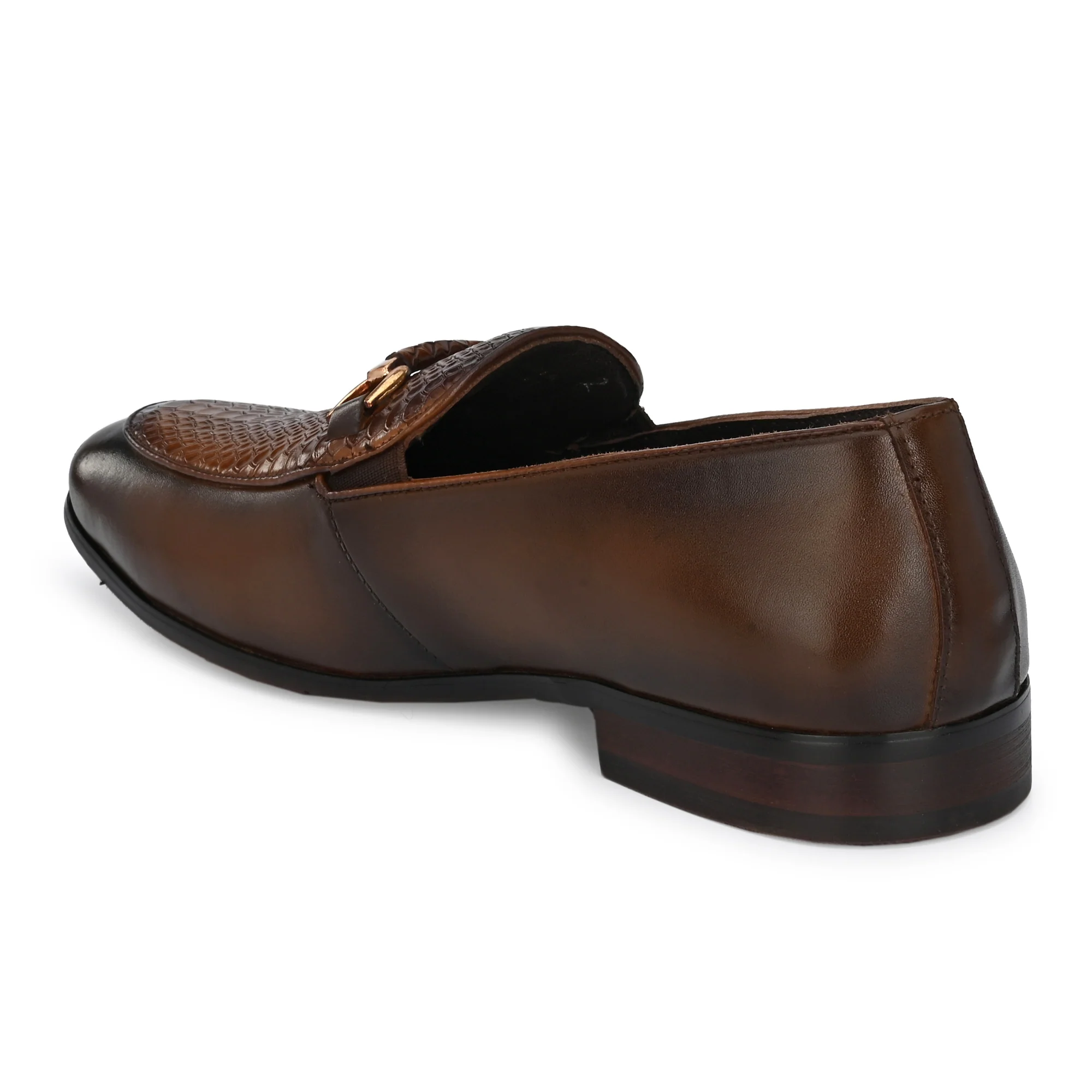 Egoss Imprinted Buckled Loafers For Men - Image 11