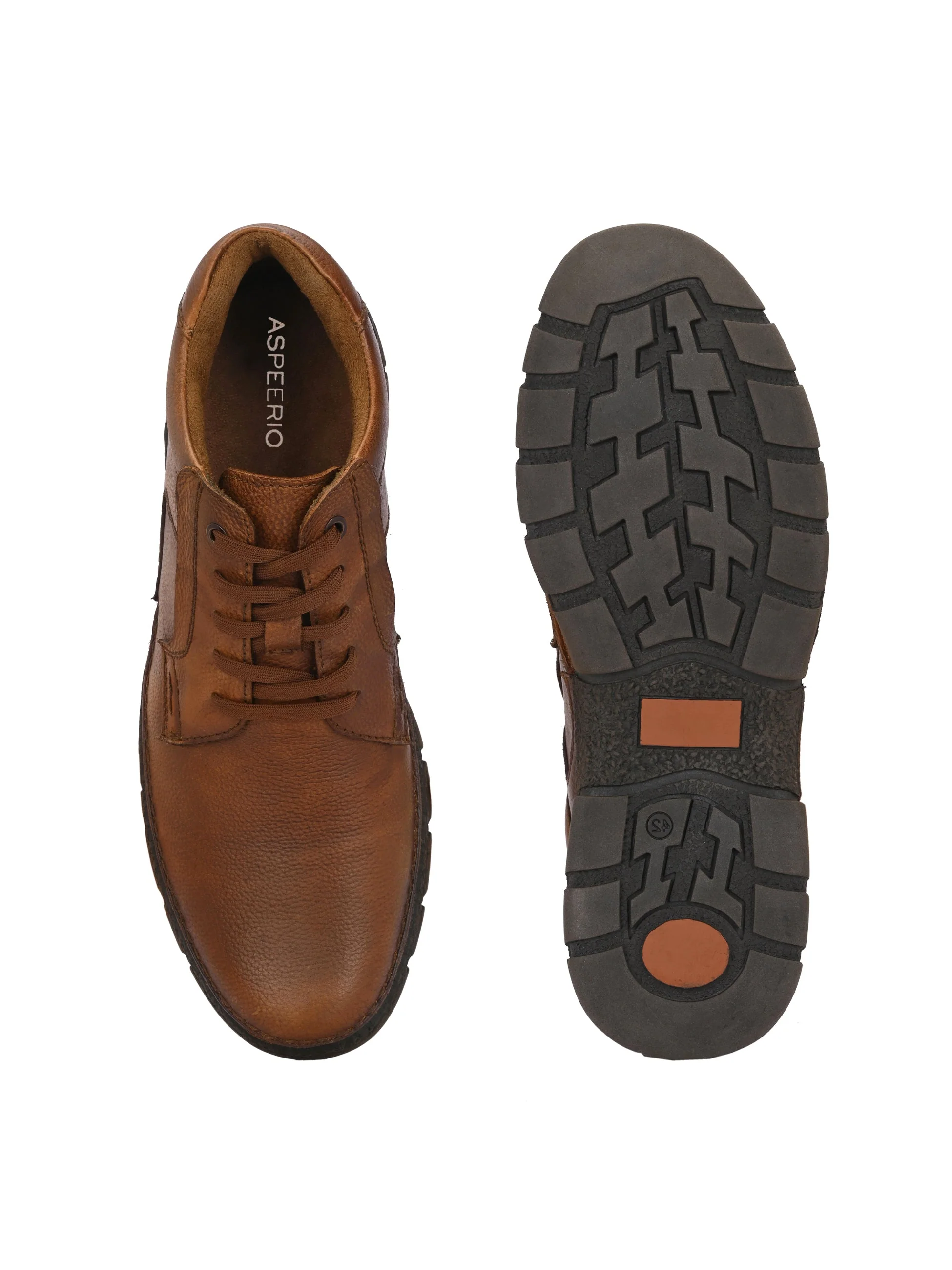 Mudtrail Lace-Up Low Ankle Boots by Aspeerio - Image 14