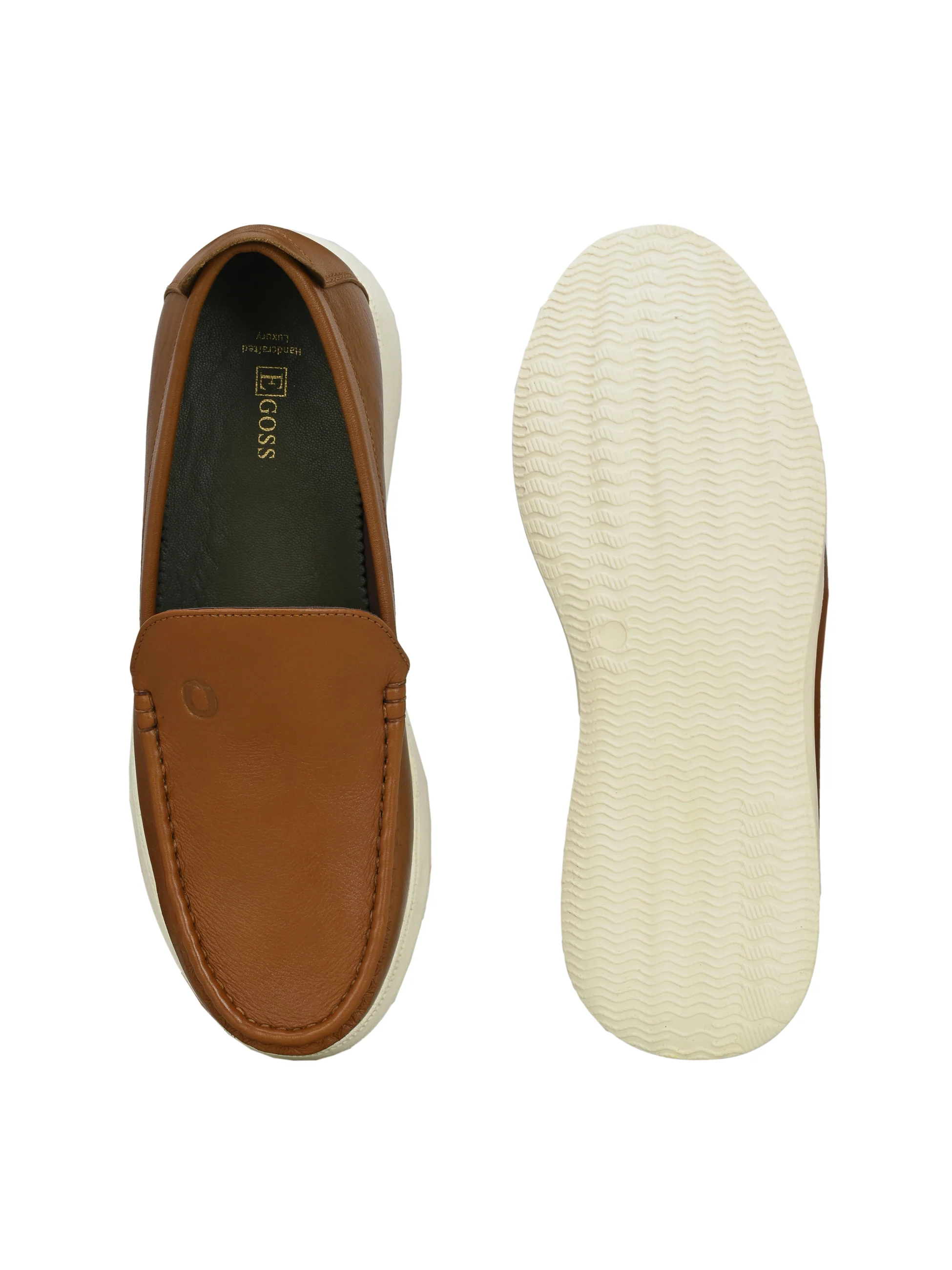 Egoss Gold Slip-On Sneakers For Men - Image 24