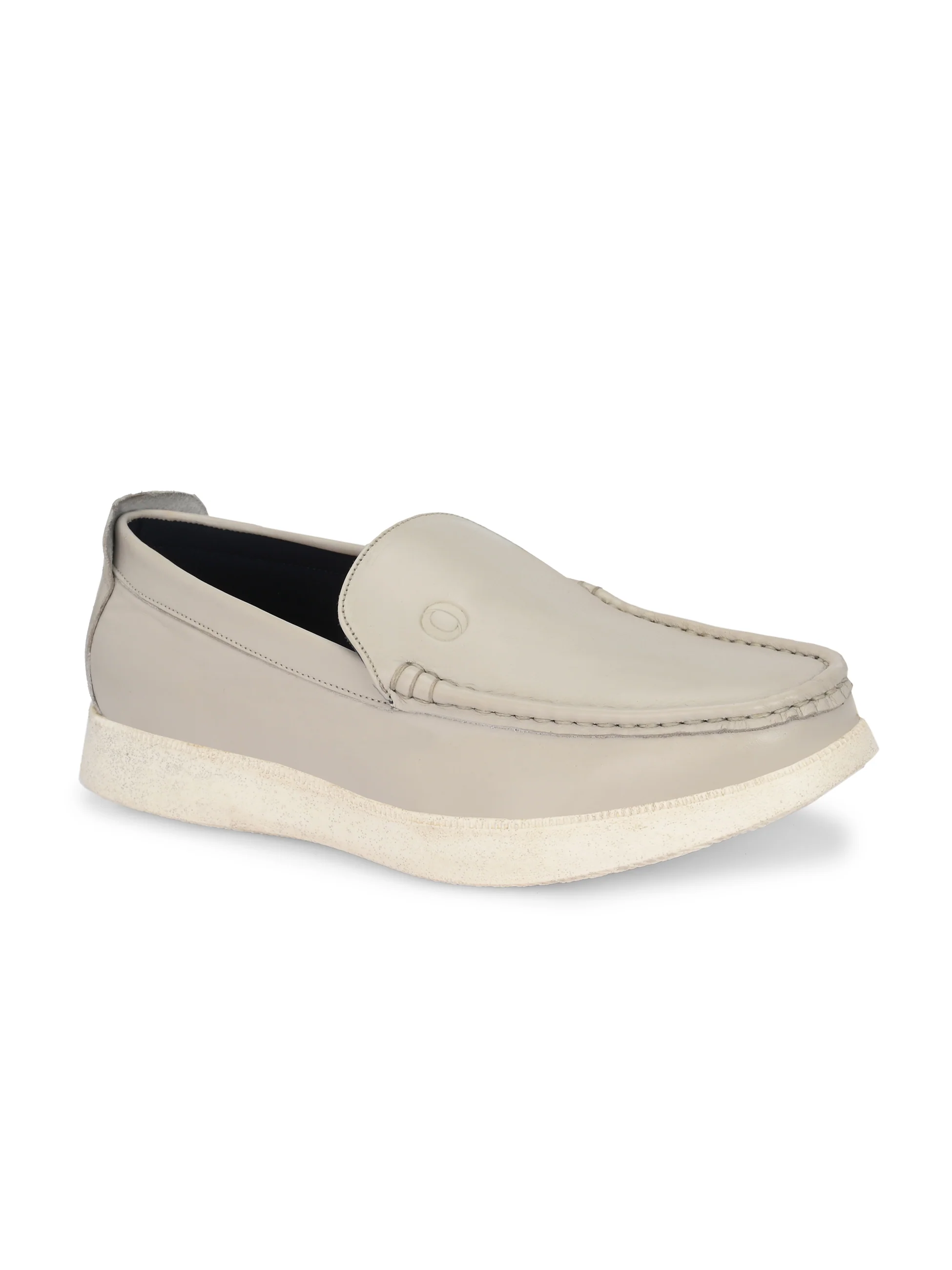 Egoss Gold Slip-On Sneakers For Men - Image 4